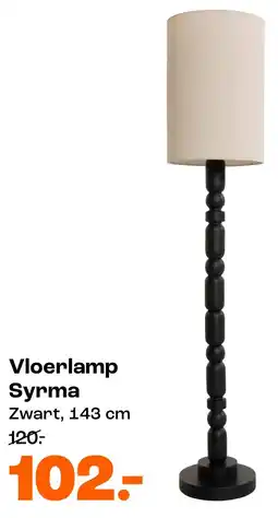 Kwantum Vloerlamp Syrma aanbieding