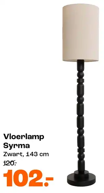 Kwantum Vloerlamp Syrma aanbieding