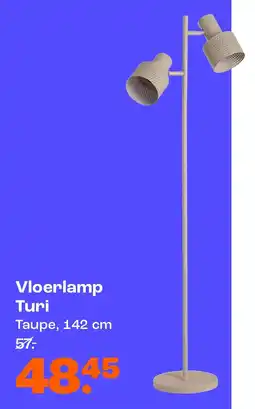 Kwantum Vloerlamp Turi aanbieding