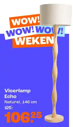 Kwantum Vloerlamp Echo aanbieding