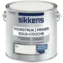 Karwei Sikkens voorstrijk binnen mat wit 25 liter aanbieding