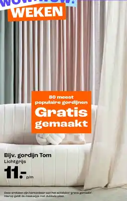 Kwantum Gordijn Tom aanbieding