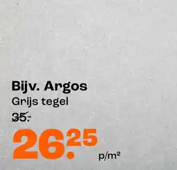 Kwantum klik PVC Argos aanbieding