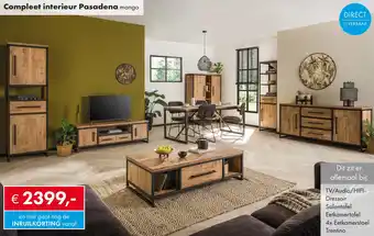 Woonsquare Compleet interieur Pasadena mango aanbieding