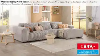 Woonsquare Woonlandschap Caribbean aanbieding