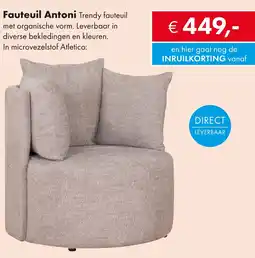 Woonsquare Fauteuil Antoni aanbieding