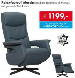 Woonsquare Relaxfauteuil Murcia aanbieding