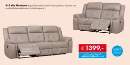 Woonsquare 3+2 zits Montana aanbieding