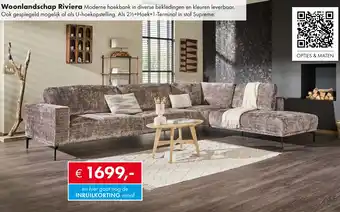 Woonsquare Woonlandschap Riviera aanbieding