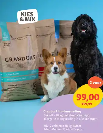 Maxi Zoo Grandorf hondenvoeding aanbieding