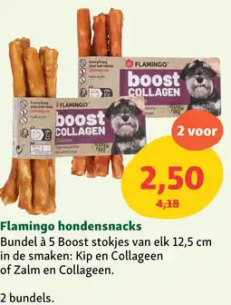Maxi Zoo Flamingo hondensnacks aanbieding