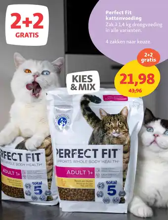 Maxi Zoo Perfect Fit kattenvoeding aanbieding