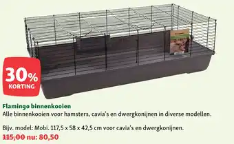 Maxi Zoo Flamingo binnenkooien aanbieding