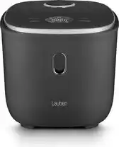 Bol.com Lauben Rice Cooker - 3L- Rijstkoker - Stoomkoker - Rijstkoker met lage suikerfunctie - 605W - Zwart aanbieding