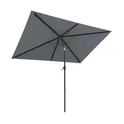 ANWB Lifegoods Parasol 270x180cm Grijs aanbieding