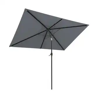 ANWB Lifegoods Parasol 270x180cm Grijs aanbieding
