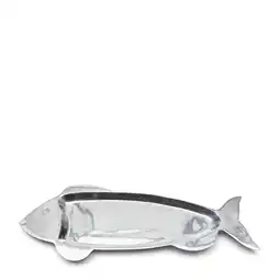 Douglas Rivièra Maison Visvormige serveerschaal in S30 - Zilver van A34 - Aluminium, 65x26 cm aanbieding