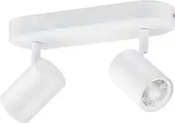 Coolblue WiZ 2 spots Imageo wit - Gekleurd en Wit licht - GU10 aanbieding