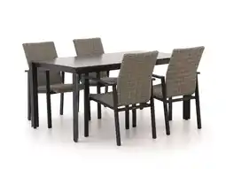 Kees Smit Manifesto Villongo/Sestino 160cm dining tuinset 5-delig stapelbaar aanbieding