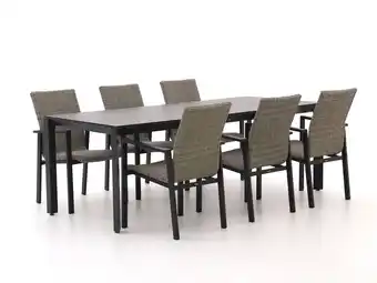 Kees Smit Manifesto Villongo/Sestino 220cm dining tuinset 7-delig stapelbaar aanbieding