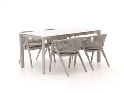 Kees Smit Manifesto Valsecca/Sestino 160cm dining tuinset 5-delig aanbieding