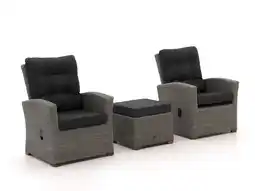 Kees Smit Intenso Mazzano lounge balkonset 3-delig aanbieding