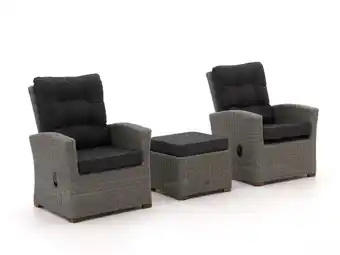 Kees Smit Intenso Mazzano lounge balkonset 3-delig aanbieding
