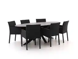 Kees Smit Manifesto Arzana/Furato ellips 240cm dining tuinset 7-delig aanbieding