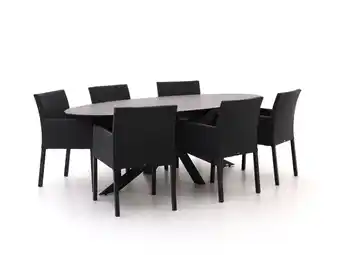 Kees Smit Manifesto Arzana/Furato ellips 240cm dining tuinset 7-delig aanbieding