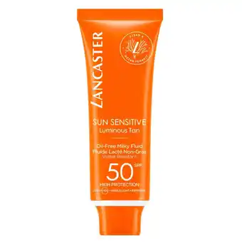 Parfumerie Lancaster Sun Sensitive Oil-Free Milky Fluid SPF50 - 50 ml aanbieding