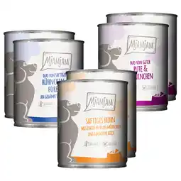 Zooplus Voordeelpakket MjAMjAM Adult Hond 12 x 800 g - Mixpaket I (3 Soorten) aanbieding