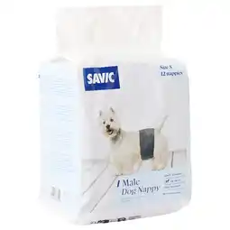 Zooplus Savic luiers voor mannen maat. S: 26-40cm, 12 stuks hond aanbieding