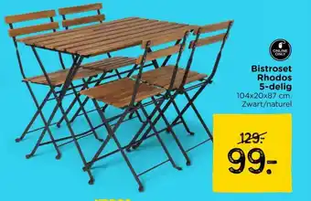 Xenos Bistroset Rhodos 5 delig aanbieding