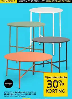 Xenos Bijzettafels Pablo aanbieding