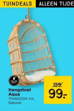 Xenos Hangstoel Aqua aanbieding