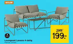 Xenos Loungeset Levana 4-delig aanbieding