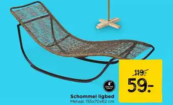 Xenos Schommel ligbed aanbieding