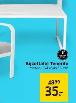 Xenos Bijzettafel Tenerife aanbieding