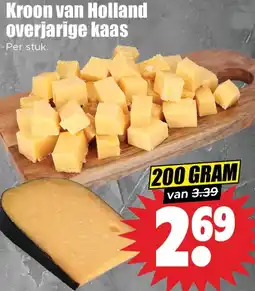Dirk Kroon van Holland overjarige kaas aanbieding