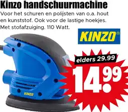 Dirk Kinzo handschuurmachine aanbieding