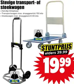 Dirk Stevige transport of steekwagen aanbieding
