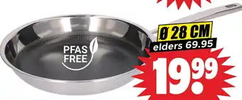 Dirk Hexa Kitchen Fun koekenpan of wok aanbieding