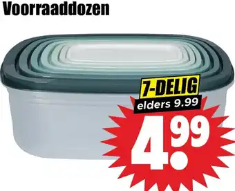 Dirk Voorraaddozen aanbieding