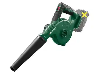 Lidl PARKSIDE Accu-blazer 20 V zonder accu en lader aanbieding