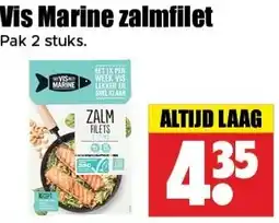 Dirk Vis Marine zalmfilet aanbieding