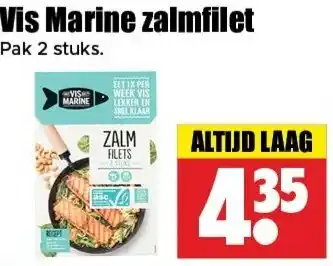 Dirk Vis Marine zalmfilet aanbieding