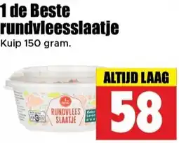Dirk 1 de Beste rundvleesslaatje aanbieding