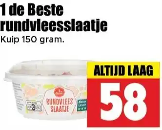 Dirk 1 de Beste rundvleesslaatje aanbieding