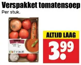 Dirk Verspakket tomatensoep aanbieding