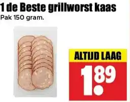 Dirk 1 de Beste grillworst kaas aanbieding